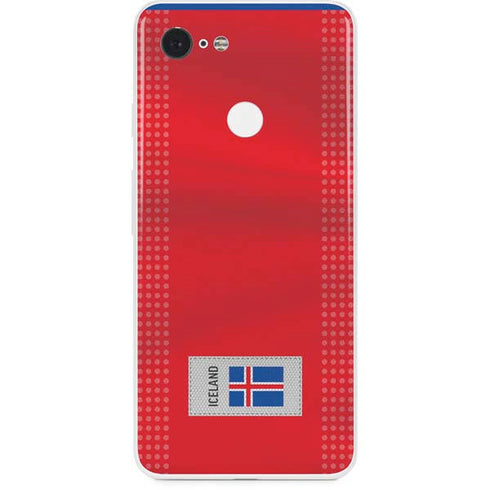 Iceland Soccer Flag Google Pixel 3 Skin